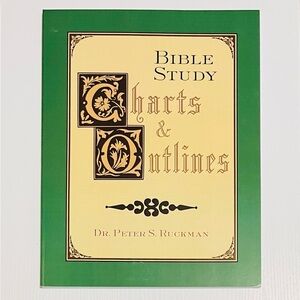 Bible Study Charts and Outlines By Dr. Peter S. Ruckman, Paperback (1997) *NEW*